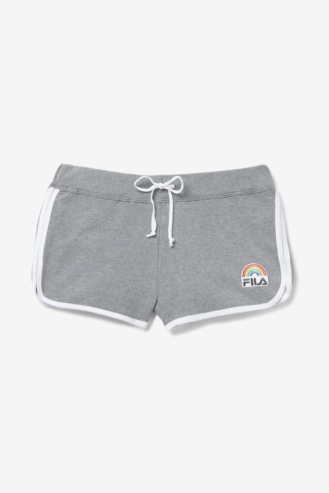 Fila Shorts Paper X | Jorda Mens Grey - India UWA-438296